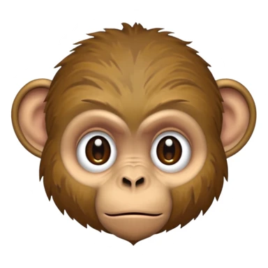 homeless dirty poor monkey  sticker