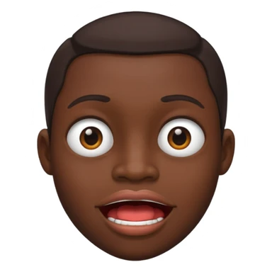 Grosse tête grosse bouche  sticker