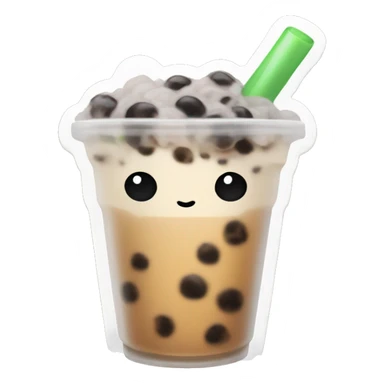 boba tea cute sticker