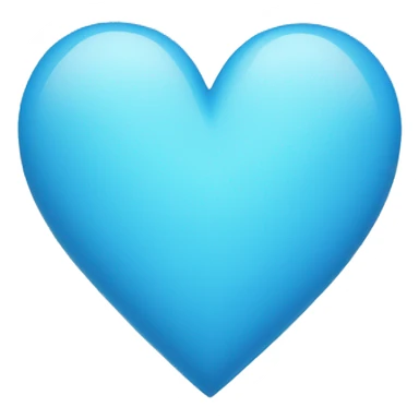 Heart-blizzard-blue-color sticker