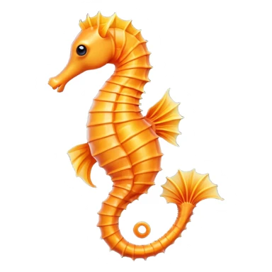 Seahorse emoji sticker
