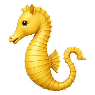 Make a seahorse emoji  sticker