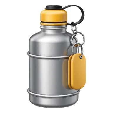 inox water canteen sticker