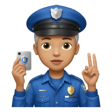 Ragazzo con cappello Nike mulatto che col Police in su sticker