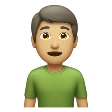 Personne qui jette un déchet dans la nature  sticker