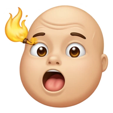 Farting loudly  sticker