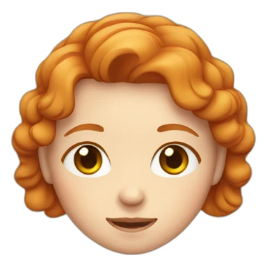 ginger girl braces eyebags sticker