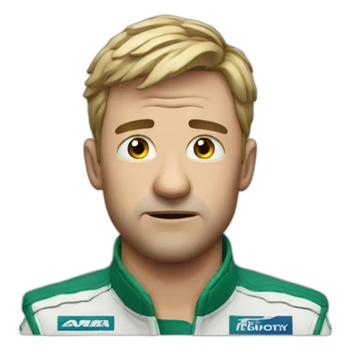 F1 driver crying sticker