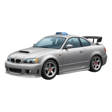 Car drifting sticker