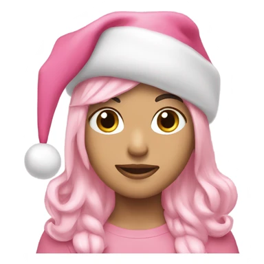 Pink Christmas ￼ sticker