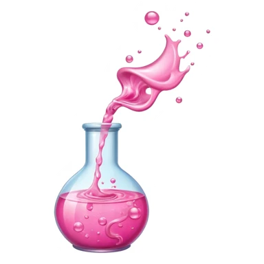 pink poison in a bottle sticker