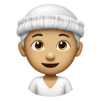 Cupid with yarmulke ￼ sticker