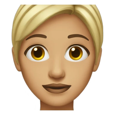 female consultant undereye bags sticker