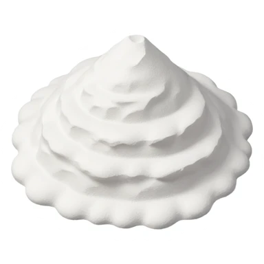 fine loose pile bright white chalky powder airy soft texture uneven natural edges matte surface mineral feel sticker