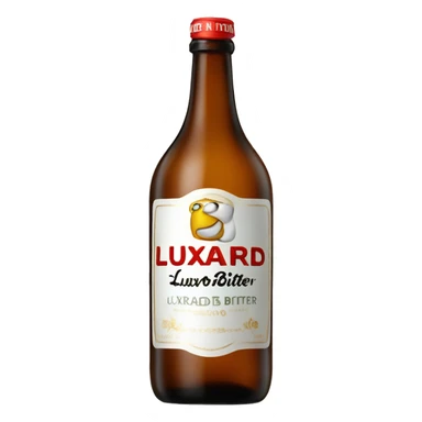A bottle of luxardo bitter bianco sticker