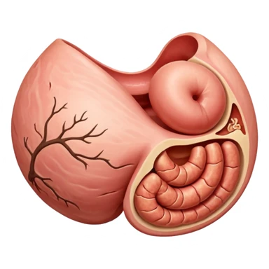 Stomach gut sticker