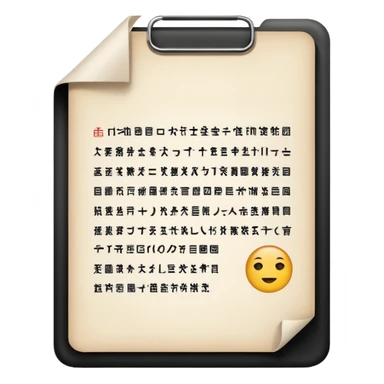 A Slack emoji to express "日本語営業資料" - simple and intuitive sticker