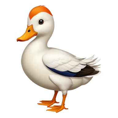 Dutch Hookbill Duck sticker