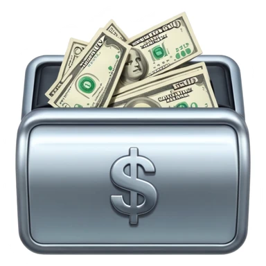 cash drag bank sticker