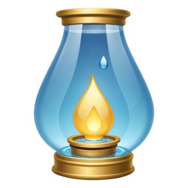 Water Lantern more water drop inside lantern sticker