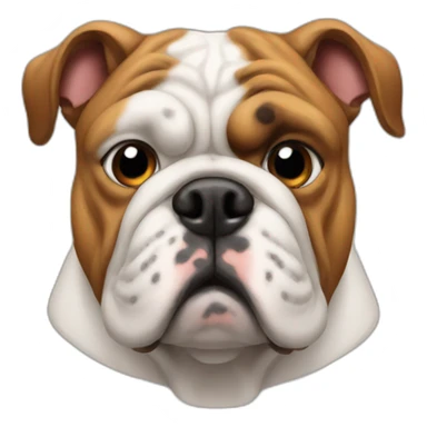 Bulldog judging you sticker