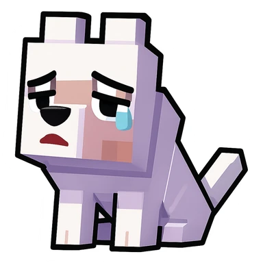 Extract every character from the picture. character including the clothes and accessories they are wearing, and place on a transparent background. Keep the original style and appearance exactly the same. and separately give me the each character picture. There is 3 character in this image. there is two dog

 sticker