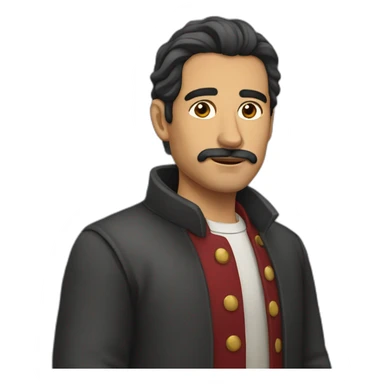 a man like Juan Saint Genez sticker