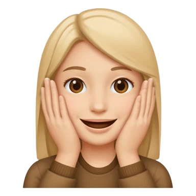 🫱🏼🫲🏼 cover 😁's mouth sticker