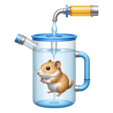 hamster waterer sticker