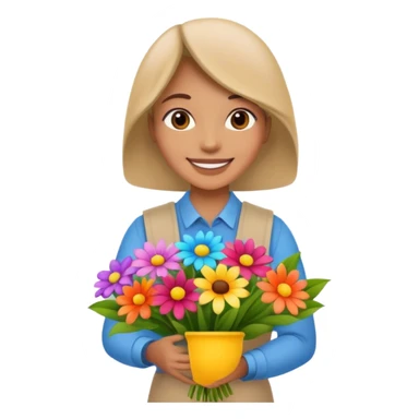 Flower Vendor sticker