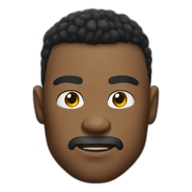 Doumbe qui tu Baki boxe sticker