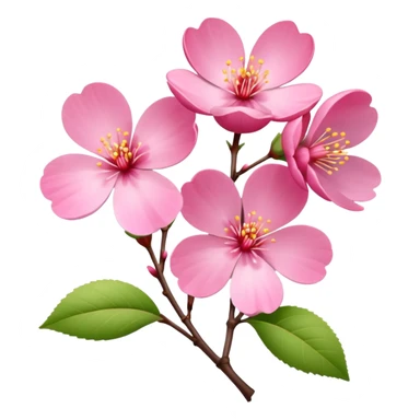 fleurs de cerisiers sticker
