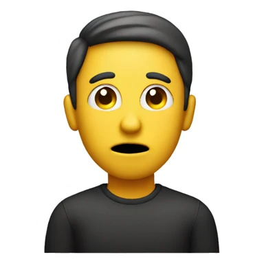 Undiscovered person with a question mark over the face sticker