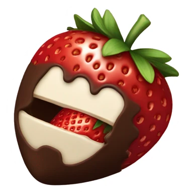 Chocolate covered Strawberry  sticker