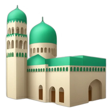 mosque Hassan Tower sticker