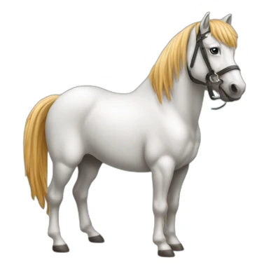 Un ordinateur quantique qui fait du cheval sticker