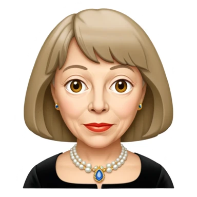 Frances de la Tour is madame maxime in harry potter sticker