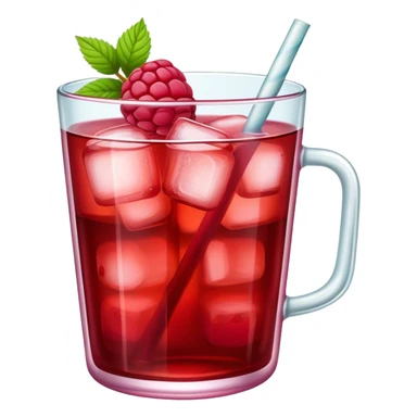 Raspberry iced tea  sticker