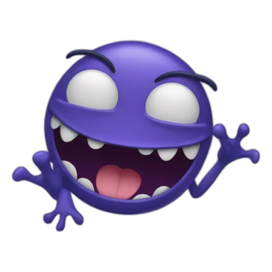 tickle-monster sticker