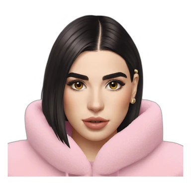 dua lipa with dababy sticker