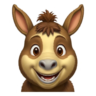 Donkey from shrek sticker