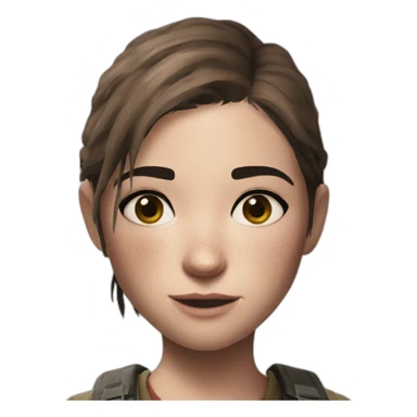 The last of us Ellie sticker