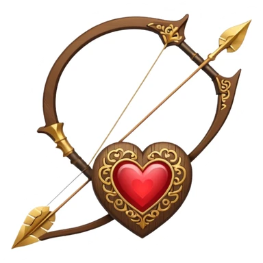 love bow and arrow sticker
