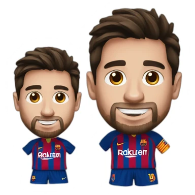 Messi Barcelona  sticker