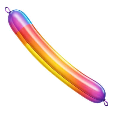 SPAM  saysage jeff koons style inflatable balloon sausage sculpture art  sticker