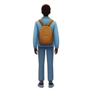 A long, empty road stretches into a golden sunset. A person stands with their back, outside a parked car on the roadside, facing the glowing horizon. The landscape is open and peaceful, filled with light and possibility. sticker