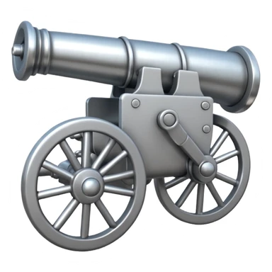 A cannon for Arsenal FC sticker