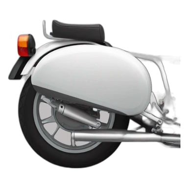 bmw r100 brat style motorcycle side profile sticker