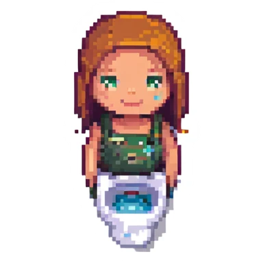 Skibidi Toilet character, simple and fun sticker