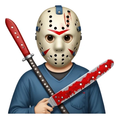 Jason voorhees sticker